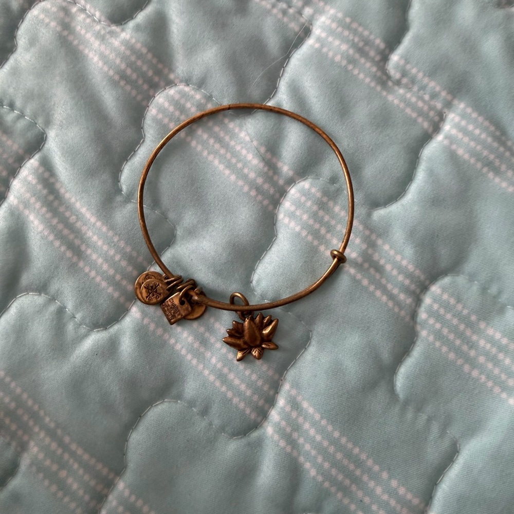 Alex and Ani Lotus Flower Bracelet